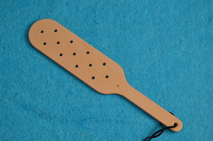wooden paddle